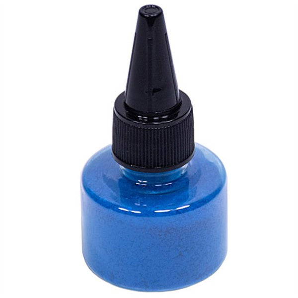 GRIMAS Special Effects Powder 301-blau – für realistische Wunden, Schmutz & Hauteffekte, 6g, Spenderflasche mit Dosierspitze