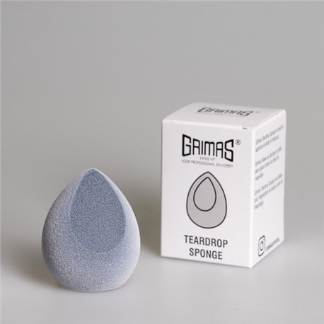 GRIMAS Teardrop Schwämmchen – präziser Make-up-Schwamm, latexfrei, 1stk, Schwamm und Umkarton