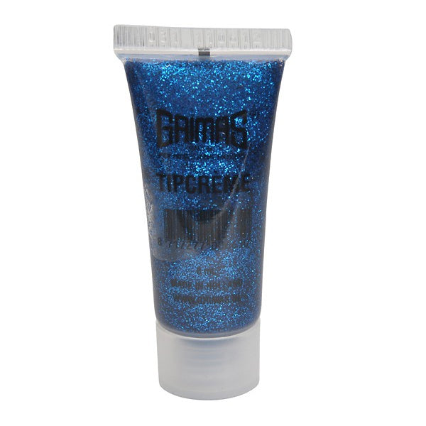 GRIMAS Tipcrème Gel-Glitter blau, 8ml, Tube