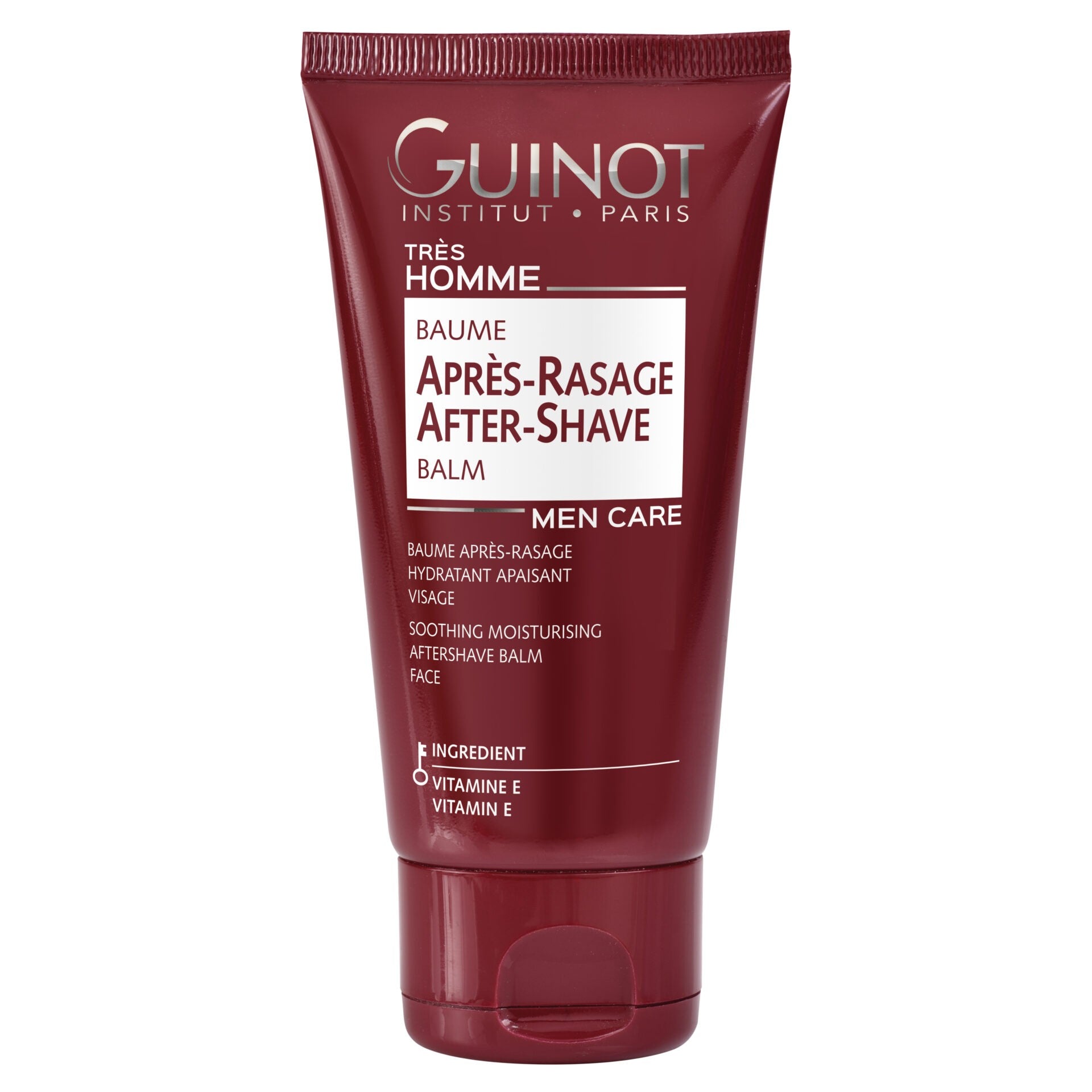 GUINOT Baume Après-Rasage – Beruhigender Aftershave-Balsam, 75ml, Tube