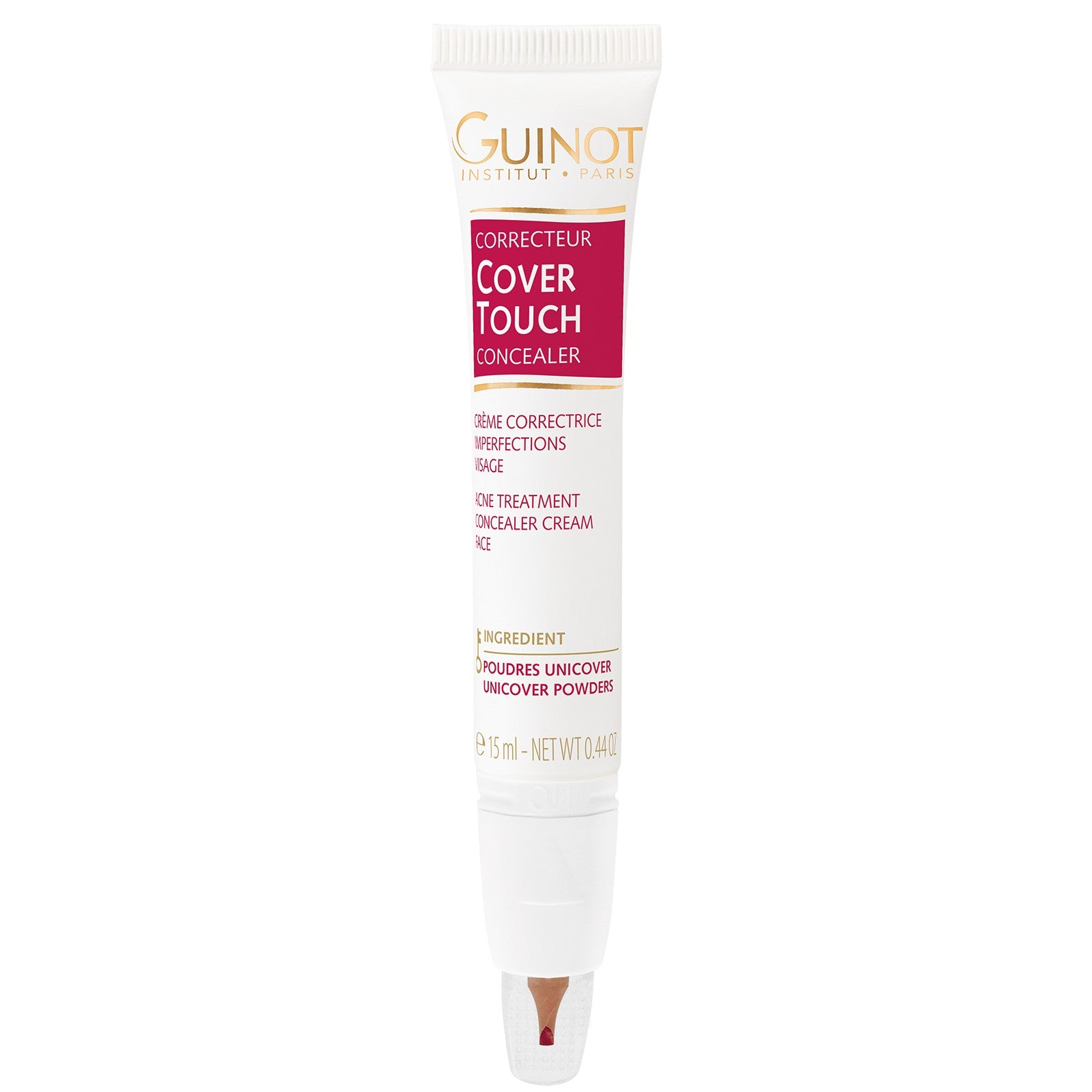 GUINOT Cover Touch – Abdeckende Pflege gegen Unreinheiten, 15ml, Tube