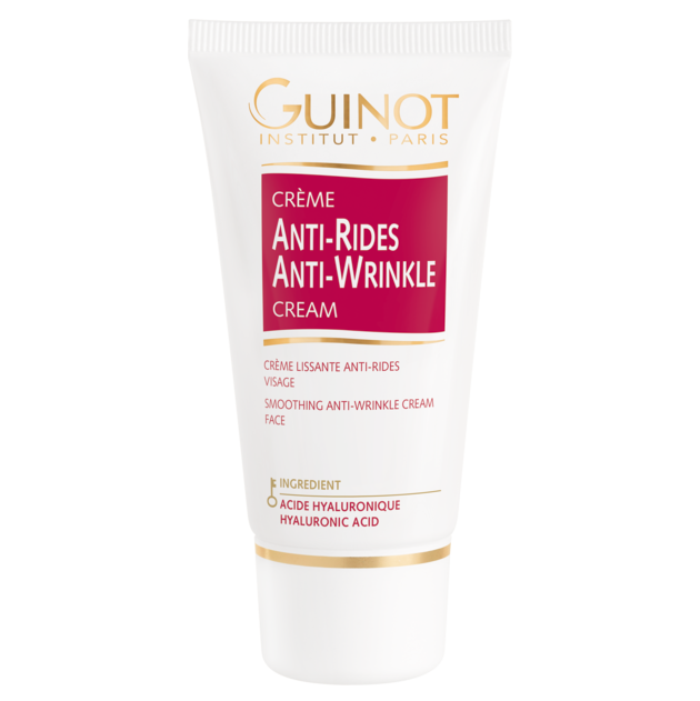 GUINOT Crème Anti-Rides – Glättende Anti-Falten Pflege, 50ml, Tube
