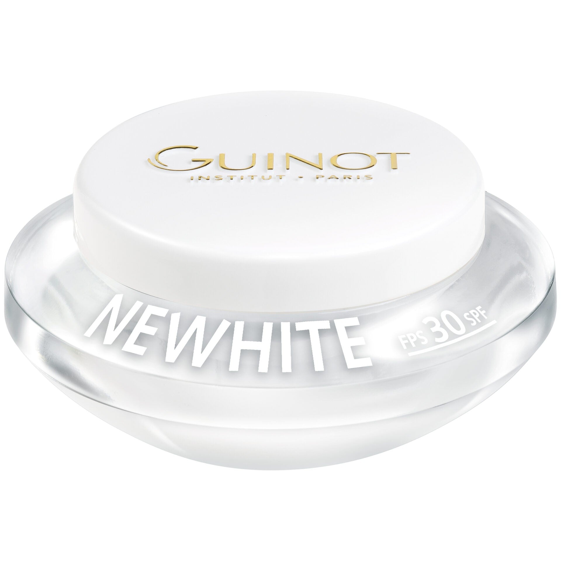 GUINOT Crème Jour Newhite LSF 30 – Aufhellende Tagespflege mit UV-Schutz, 50ml, Tiegel