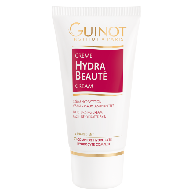 GUINOT Creme Hydra Beauté  – Feuchtigkeitspflege für trockene Haut, 50ml, Tube