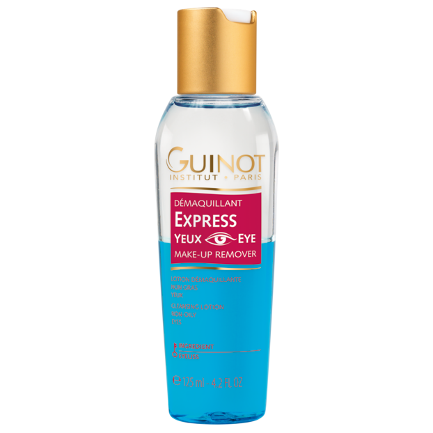 GUINOT Démaquillant Express Yeux – Zweiphasen-Make-up-Entferner, 125ml