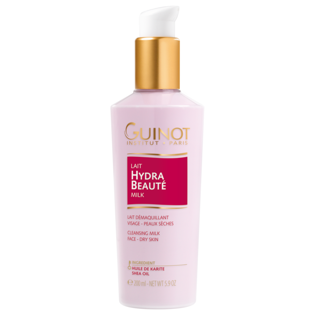 GUINOT Lait Hydra Beauté – Reinigungsmilch für trockene Haut, 200ml