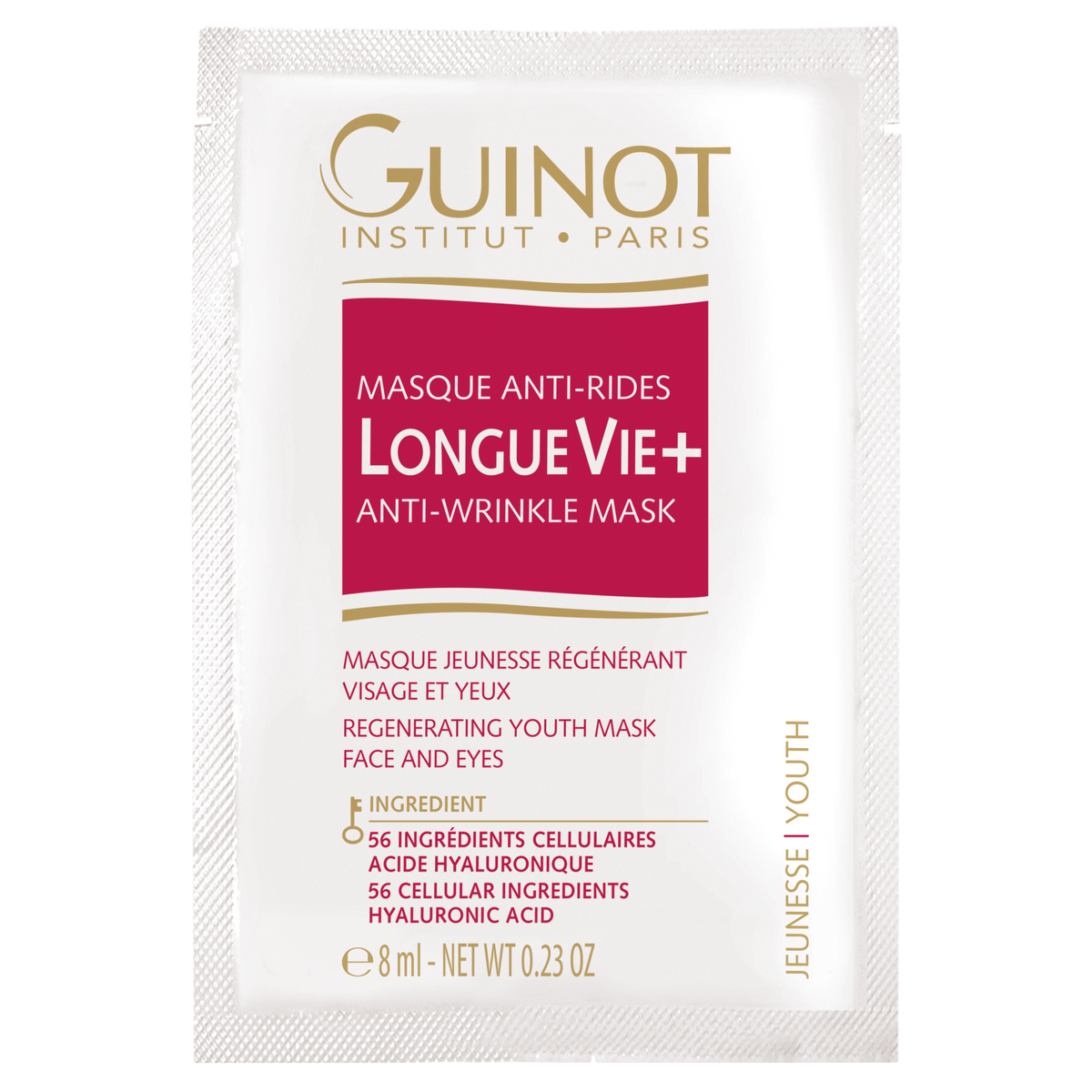 GUINOT Longue Vie + Mask – Anti-Aging Maske, 8ml, Sachet