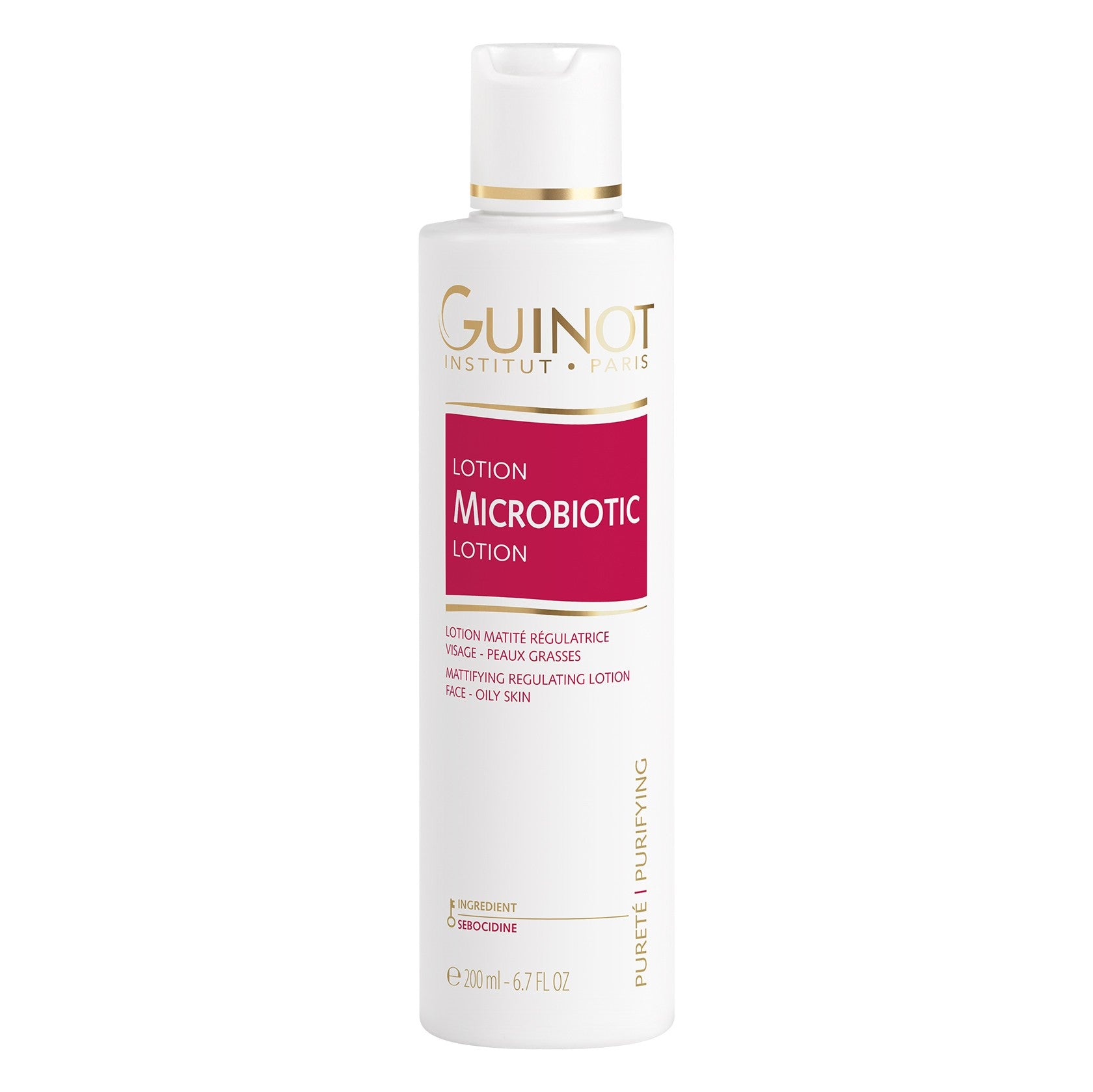 GUINOT Lotion Microbiotic – Mattierendes Tonic für unreine Haut, 200ml