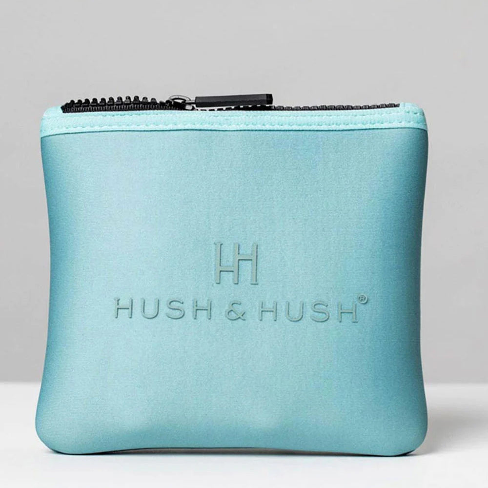 HUSH & HUSH Deeply Rooted Travel Kit – Haarpflege Reise-Set, 1stk, Kosmetiktasche