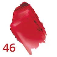 HYDRACOLOR Lippenpflege Nr. 46 - brick red – ein schönes Ziegelsteinrot, natürlich und warm zugleich, fein pigmentiert und zart deckend., 1St., Farbbeispiel