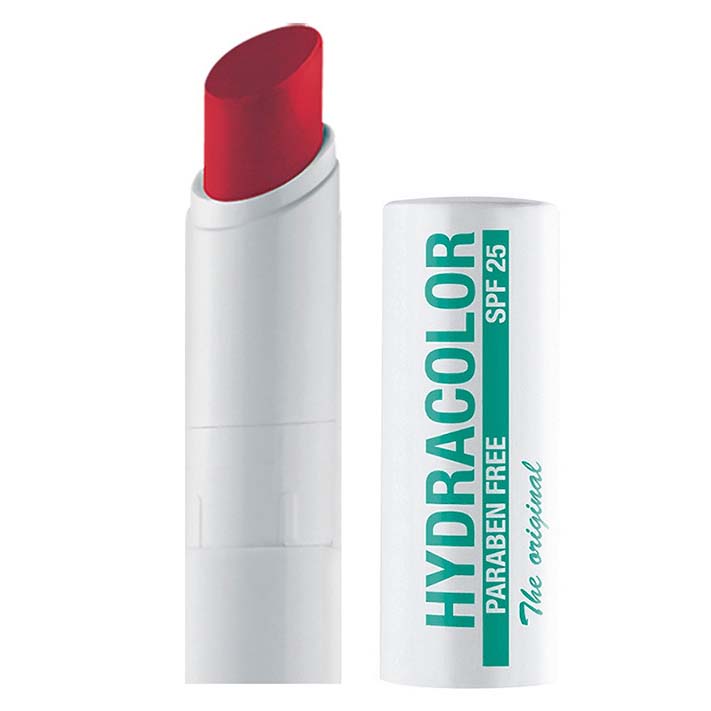 HYDRACOLOR Lippenpflege Nr. 46 - brick red – ein schönes Ziegelsteinrot, natürlich und warm zugleich, fein pigmentiert und zart deckend., 1St.