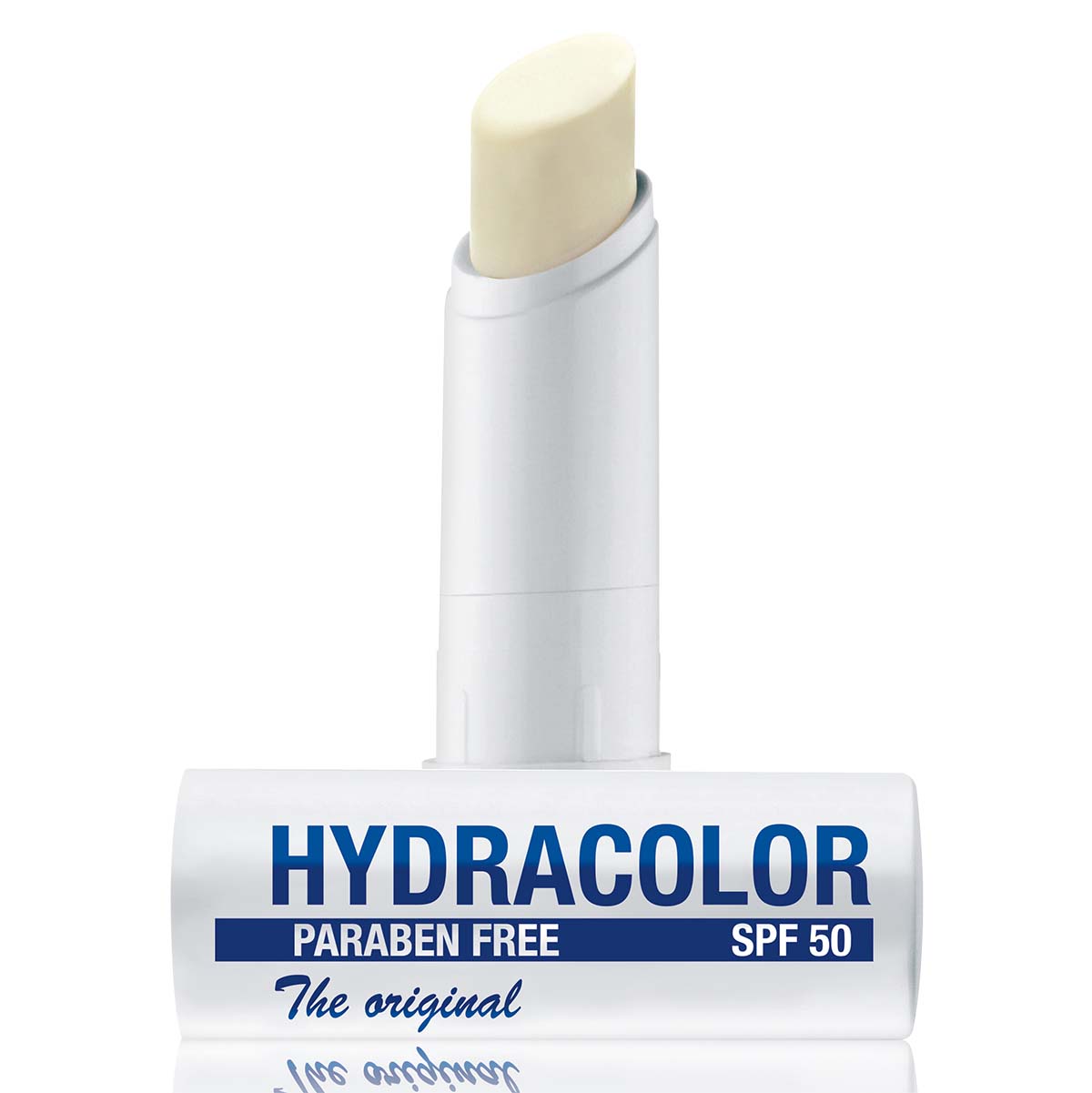 HYDRACOLOR UNISEX Lippenpflegestift SPF 50 – Lichtschutzfaktor 50 verspricht den Lippen optimalen Schutz vor Sonne und zusätzlichen, schädlichen Umwelteinflüssen., 1St., 1