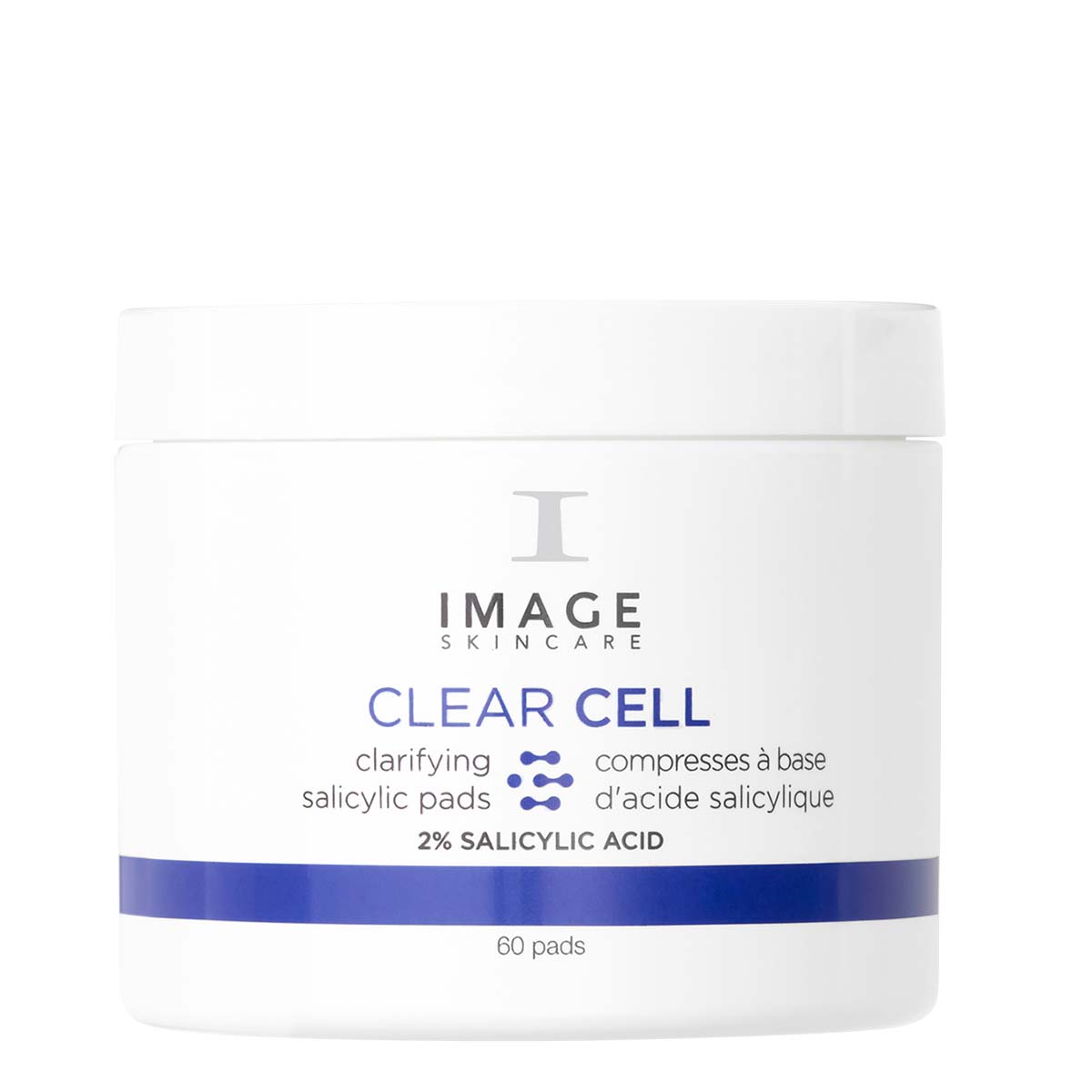 IMAGE SKINCARE CLEAR CELL Clarifying Salicylic Pads – Klärende Pads gegen Unreinheiten, 60Pads, Dose