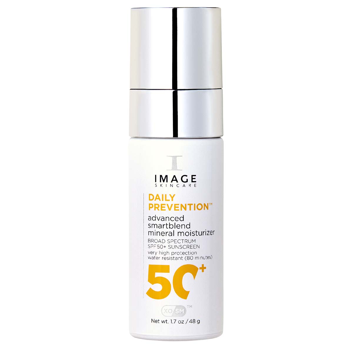 IMAGE SKINCARE DAILY PREVENTION advanced smartblend mineral moisturizer SPF 50+ – Anti-Aging Sonnenschutz, 48g, Pumpspender