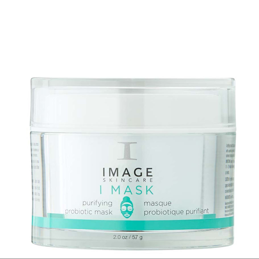 IMAGE SKINCARE I MASK Purifying Probiotic Mask – probiotische Maske ist für alle Hauttypen, 57g, Tiegel