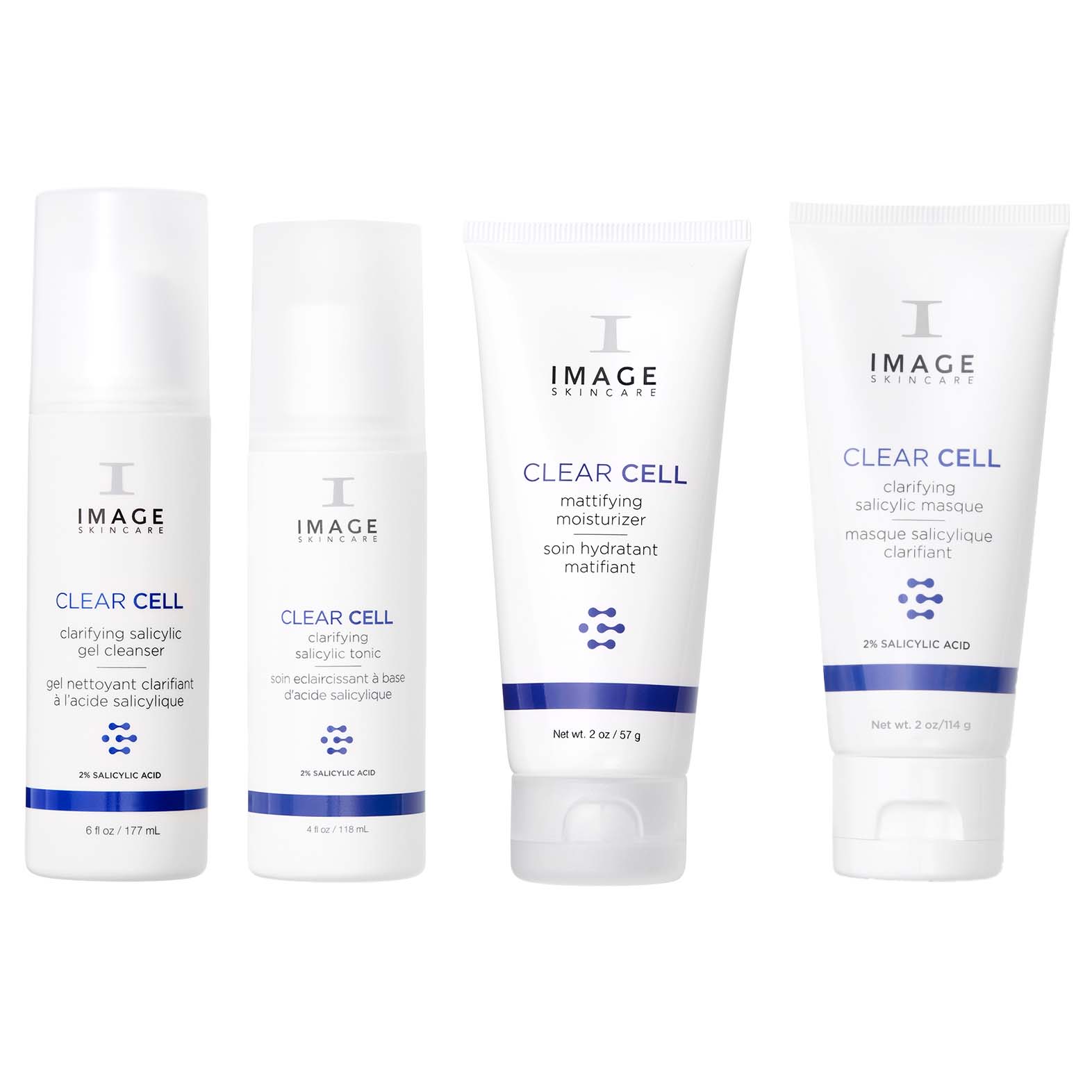 IMAGE SKINCARE IMAGE CLEAR CELL Clarifying Bundle – Komplettsystem bei unreiner Haut – black sale Angebot, 1stk, Einzelprodukte