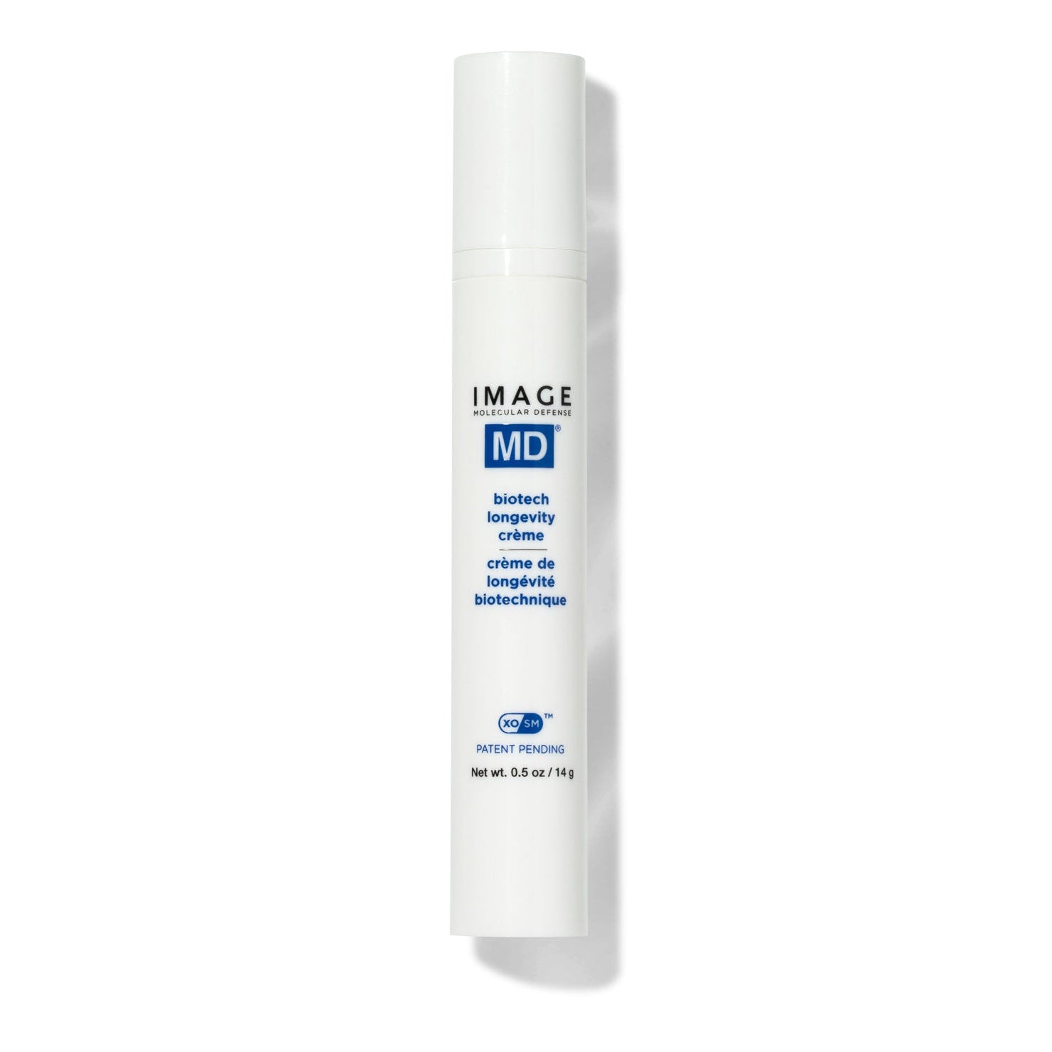 IMAGE SKINCARE MD biotech longevity crème – Reisegröße, 16g, Pumpspender
