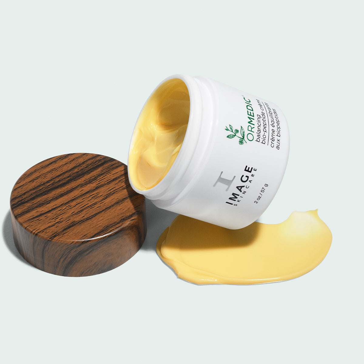 IMAGE SKINCARE Ormedic Balancing Bio-Peptide Crème – Sanfte Nachtpflege, 57g, Tiegel offen