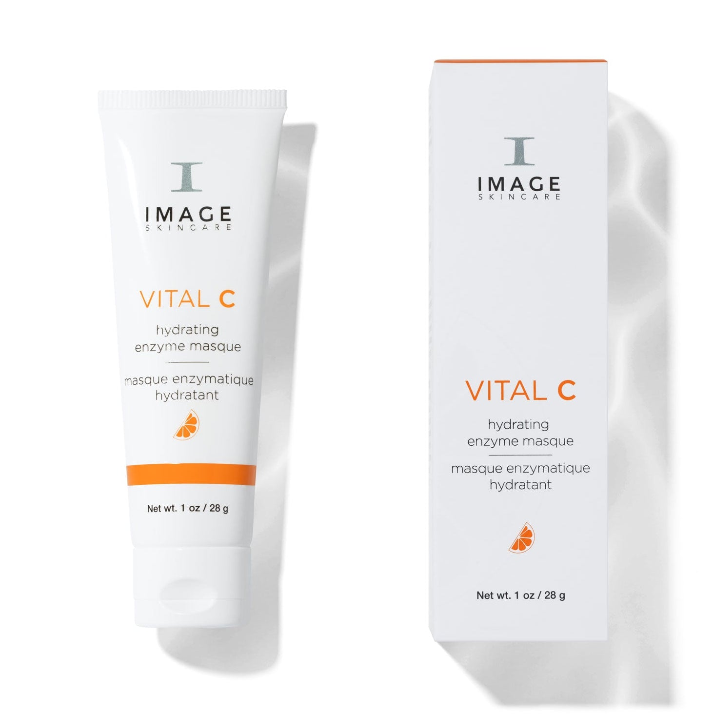 IMAGE SKINCARE VITAL C hydrating enzyme masque – Reisegröße, 28g, Tube und Umkarton