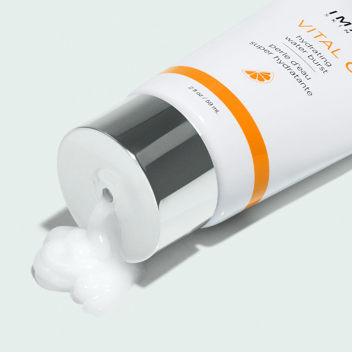 IMAGE SKINCARE Vital C Hydrating Water Burst – Feuchtigkeitsgel, 59ml, Tube offen mit Produktprobe