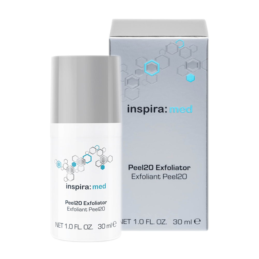 inspira: cosmetics - inspira: med Peel 20 Exfoliator – Sanftes Fruchtsäurepeeling, 30ml