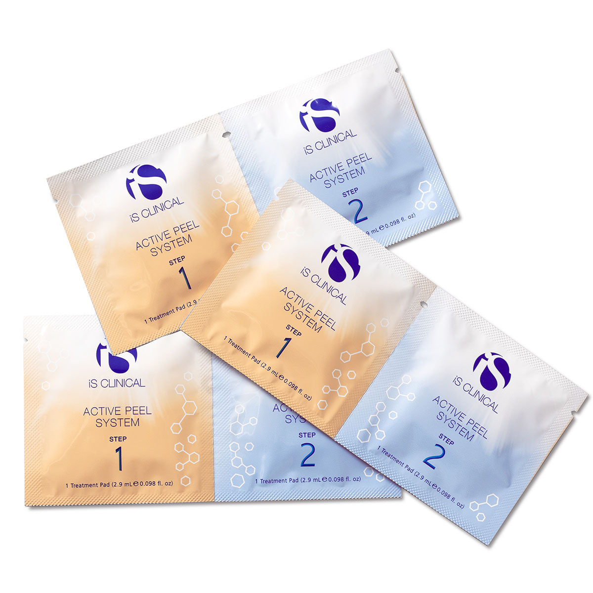 iS CLINICAL Active Peel System 15 x Doppelsachets – Zweiteiliges Power-Peeling, 43,5ml, Sachets
