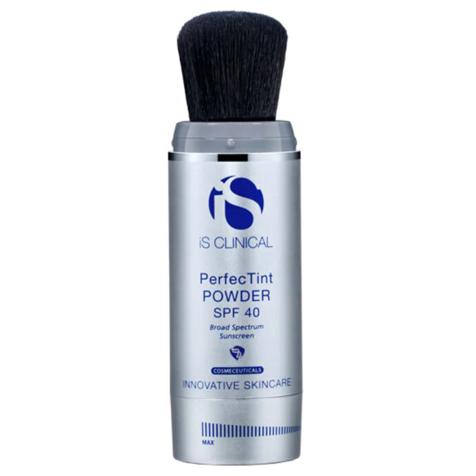 IS CLINICAL PerfecTint Powder SPF40, 2x3,5g, Spender mit Applikationspinsel