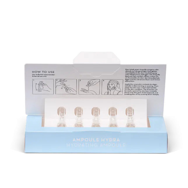 JEAN D'ARCEL ampoule hydra | hydrating ampoule – Feuchtigkeits-Ampullen, 5x2ml, Umkarton offen