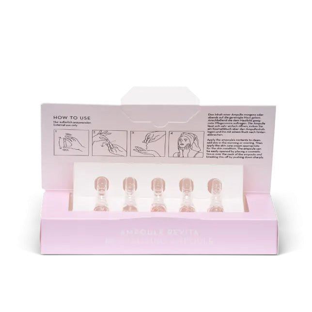 JEAN D'ARCEL ampoule revita | revitalizing ampoule 5 x 2ml – Ampullen für neue Elastizität & Spannkraft, 5x2ml, Umkarton offen