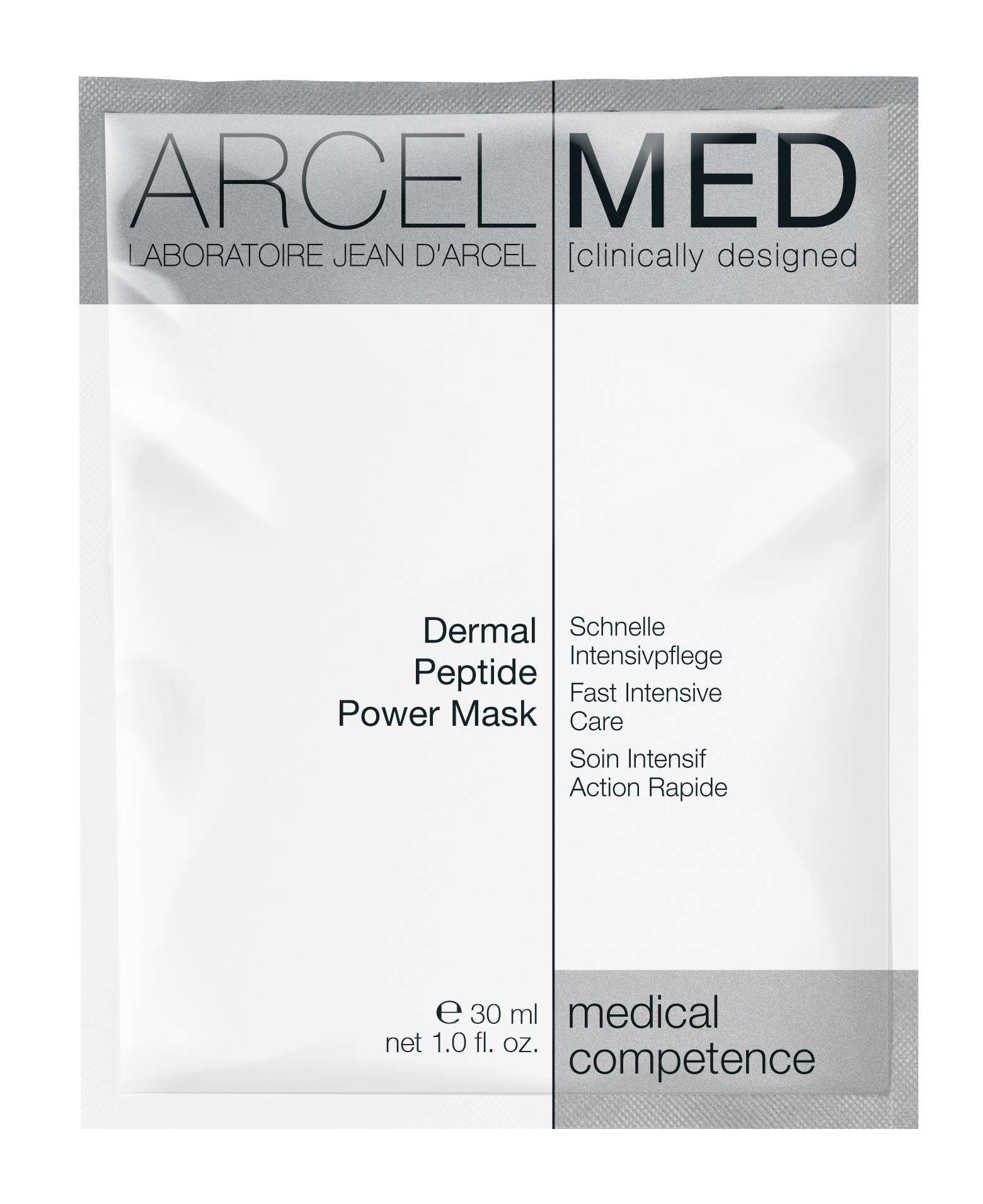 JEAN D'ARCEL ARCELMED Dermal Peptide Power Mask – Anti-Aging-Maske, 30ml, Sachet