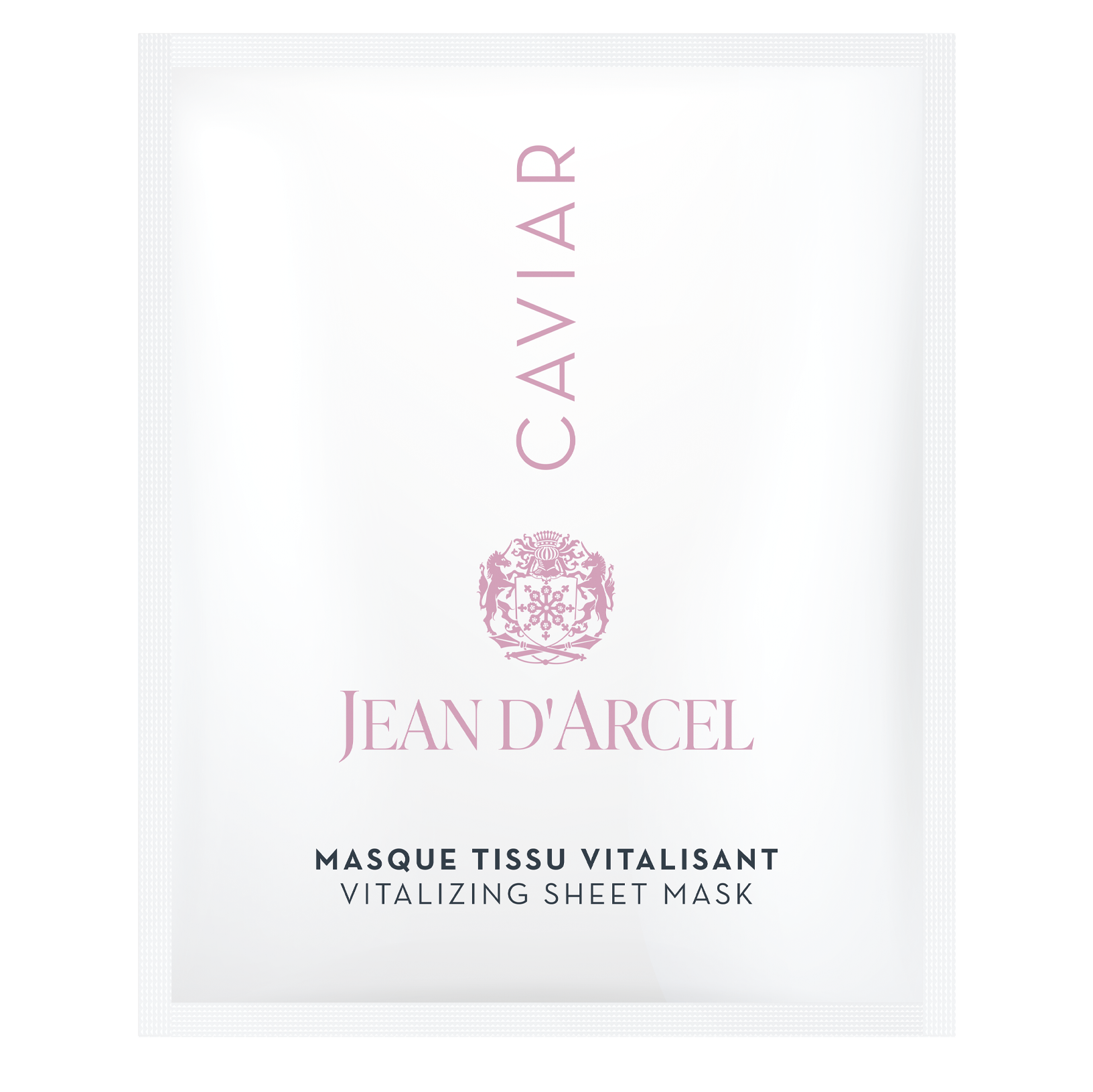 JEAN D'ARCEL CAVIAR masque tissu vitalisant – Straffende Vliesmaske, 30ml, Sachet