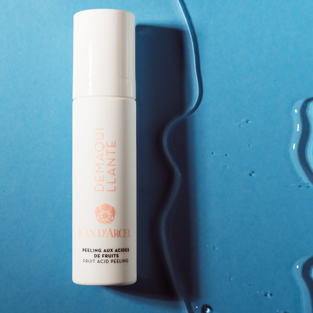 JEAN D'ARCEL DÉMAQUILLANTE fruit acid peeling – Fruchtsäure-Peeling, 50ml, Pumpspender und Peelingtextur