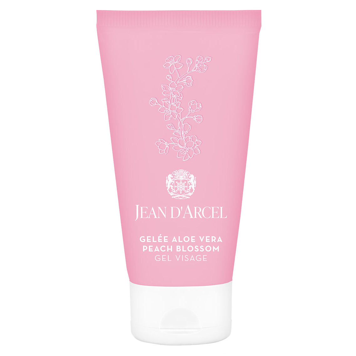 JEAN D'ARCEL gelée aloe vera peach blossom – Aloe Vera Gel mit Pfirsichblüte, 50ml, Tube