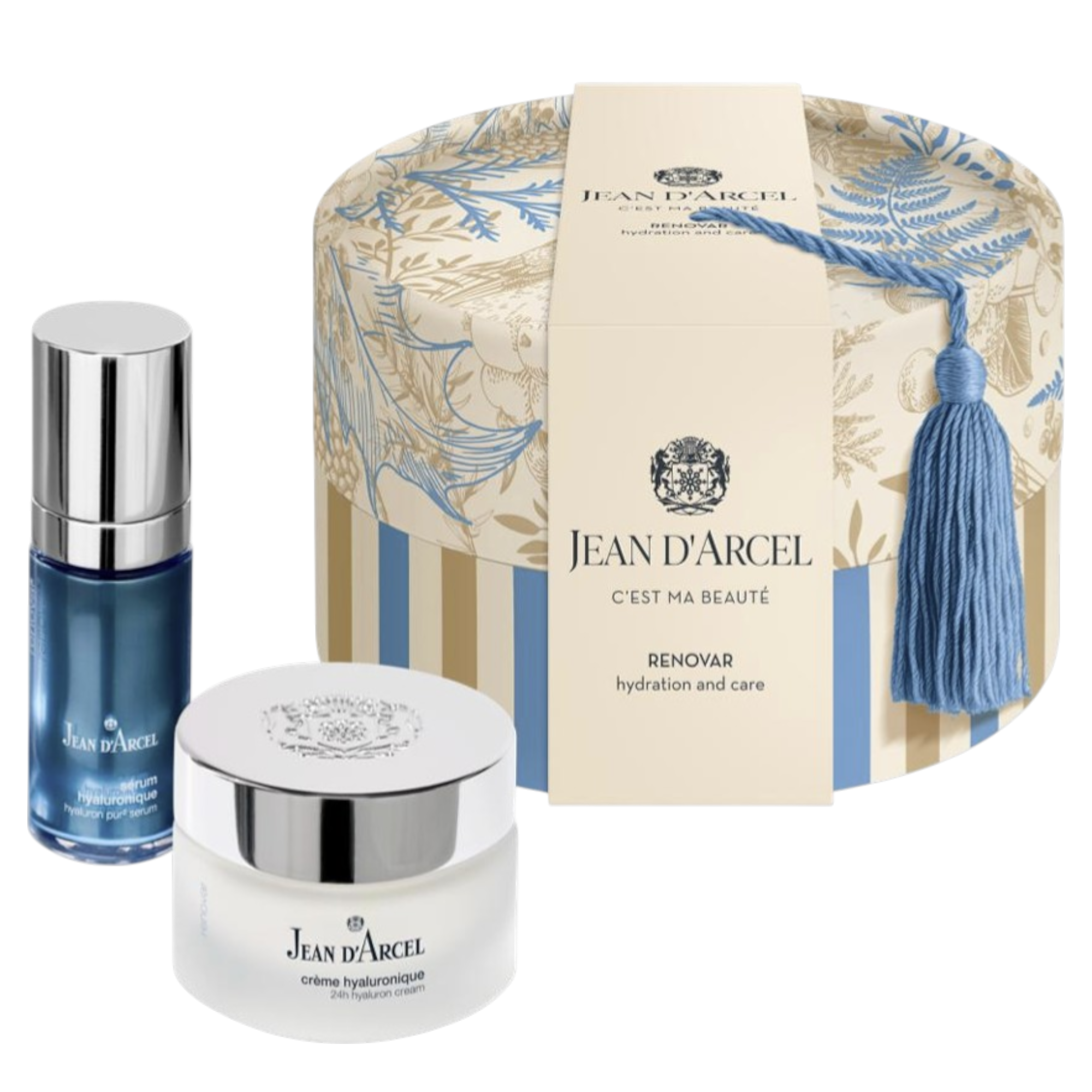 JEAN D'ARCEL Geschenkset RENOVAR, 50ml+30ml, Produkte und Geschenkkarton