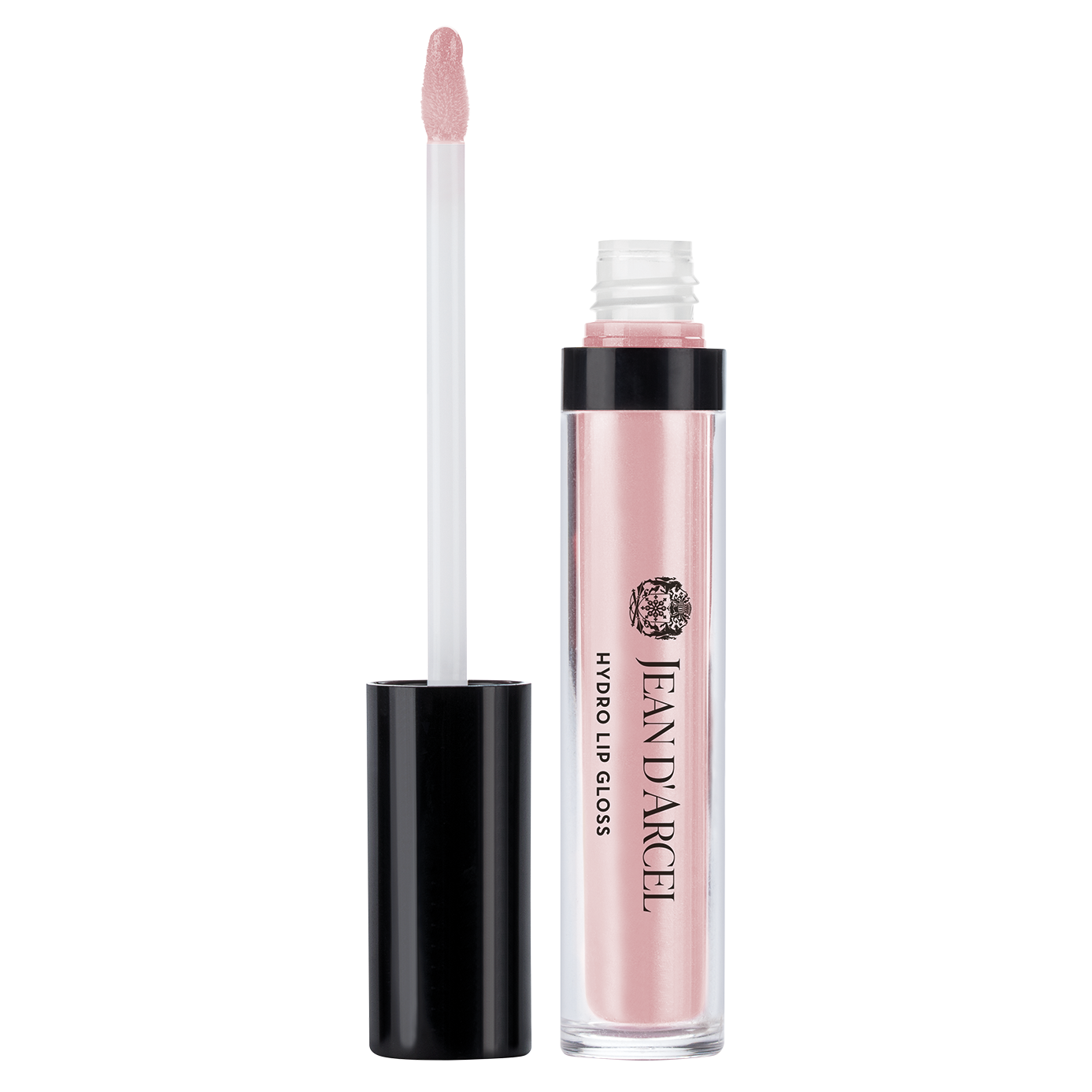 JEAN D'ARCEL Hydro Lip Gloss – nude gloss, 6,5ml, Spender offen mit Applikator