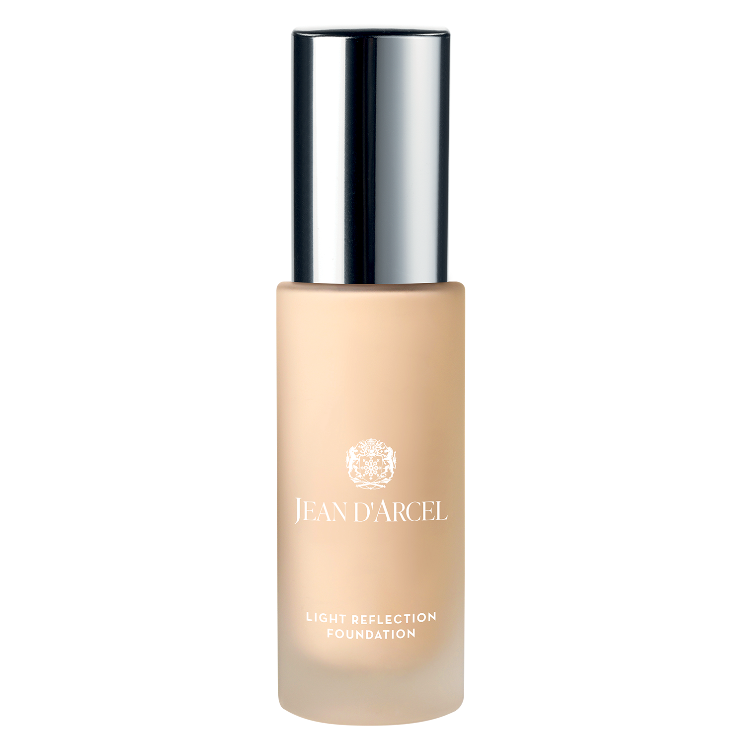 JEAN D'ARCEL Light Reflection Foundation – warm cream, 30ml, Pumpspender