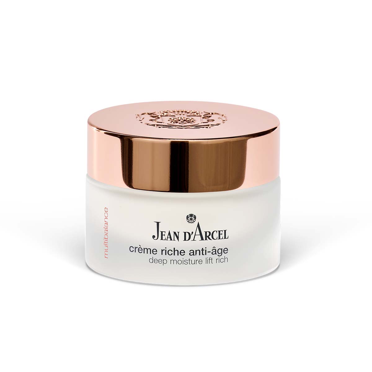 JEAN D'ARCEL MULTIBALANCE crème riche anti-âge – deep moisture lift rich, 50ml, Tiegel