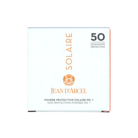 JEAN D'ARCEL poudre protection solaire LSF 50 – no.1 , 9,5 g, Verpackung