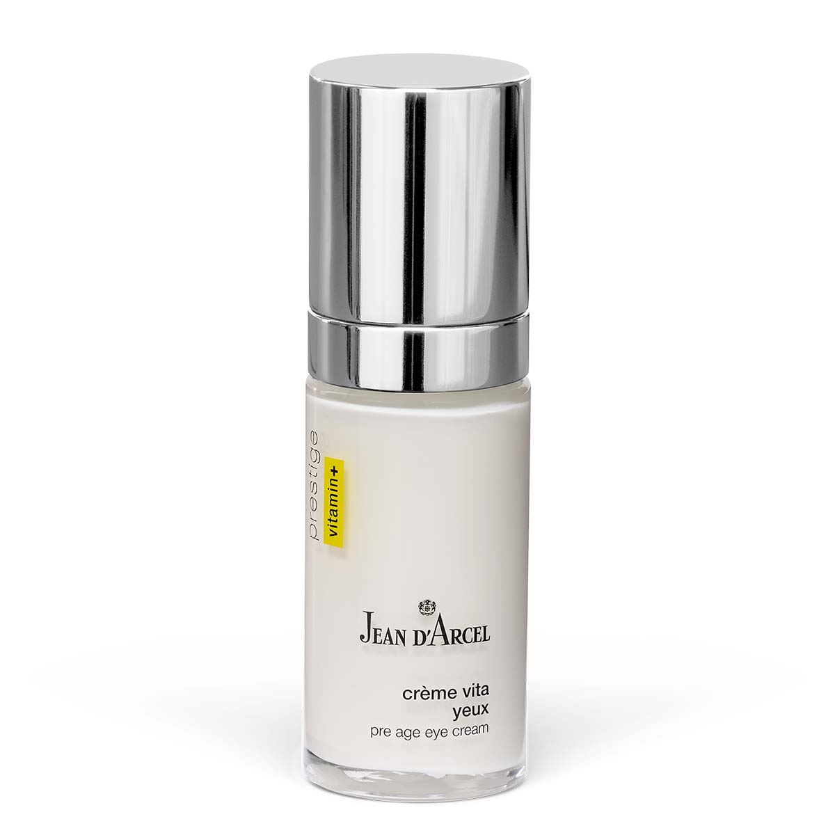 JEAN D'ARCEL PRESTIGE VITAMIN+ crème vita yeux – pre age eye cream, 30ml, Pumpspender