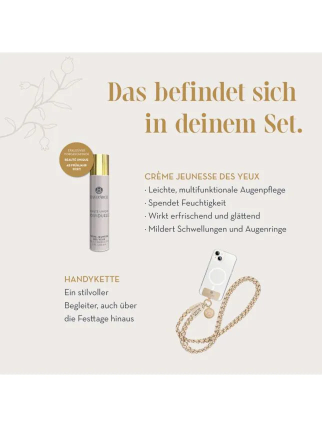 JEAN D'ARCEL Rituel Éclat – exklusives Gesichtspflege-Set, -, Produktbeschreibung Augenpflege