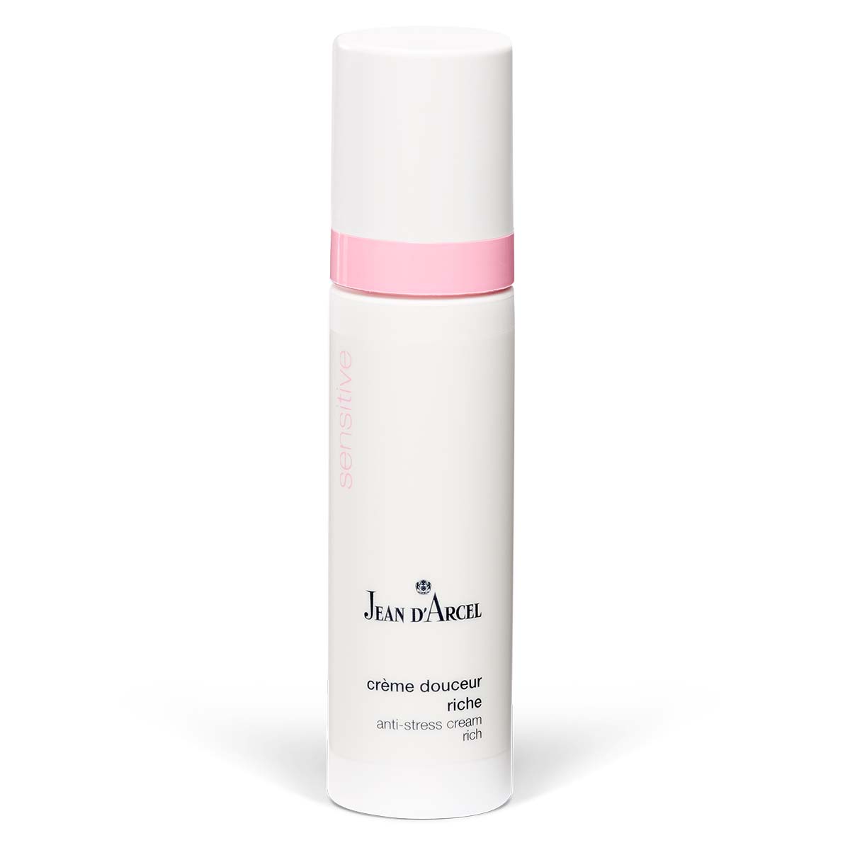 JEAN D'ARCEL SENSITIVE crème douceur riche – anti-stress cream rich, 50ml, Pumpspender