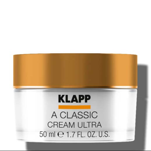 KLAPP A CLASSIC Cream Ultra – Revitalisierende Tagescreme mit Vitamin A, 50ml, Tiegel