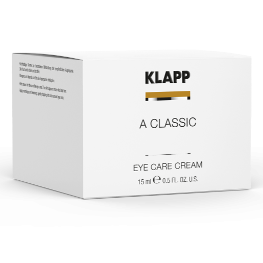 KLAPP A CLASSIC Eye Care Cream – Anti-Aging-Pflege, 15ml, Umkarton