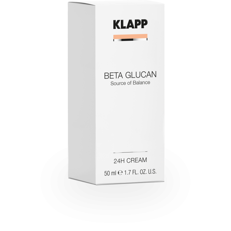 KLAPP Beta Glucan 24H Cream – 24h-Pflege für sensible Haut, 50ml, Umkarton