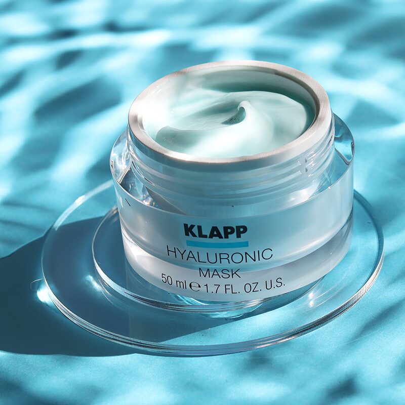 KLAPP HYALURONIC Mask – Maske mit 4-fach Hyaluronsäure, 50ml, Tiegel offen