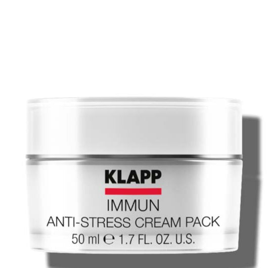 KLAPP Immun Anti-Stress Cream Pack – Creme-Maske gegen Stresszeichen, 50ml, Tiegel