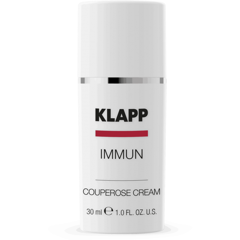 KLAPP Immun Couperose Cream – Beruhigende Pflege bei Couperose, 30ml, Pumpspender