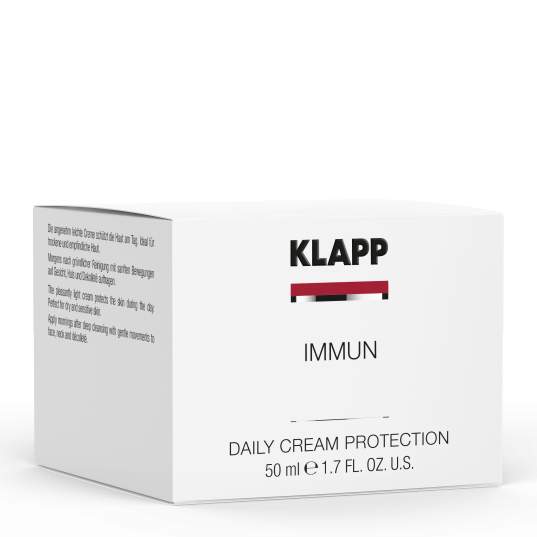 KLAPP Immun Daily Cream Protection – Leichte Schutzpflege für empfindliche Haut, 50ml, Umkarton