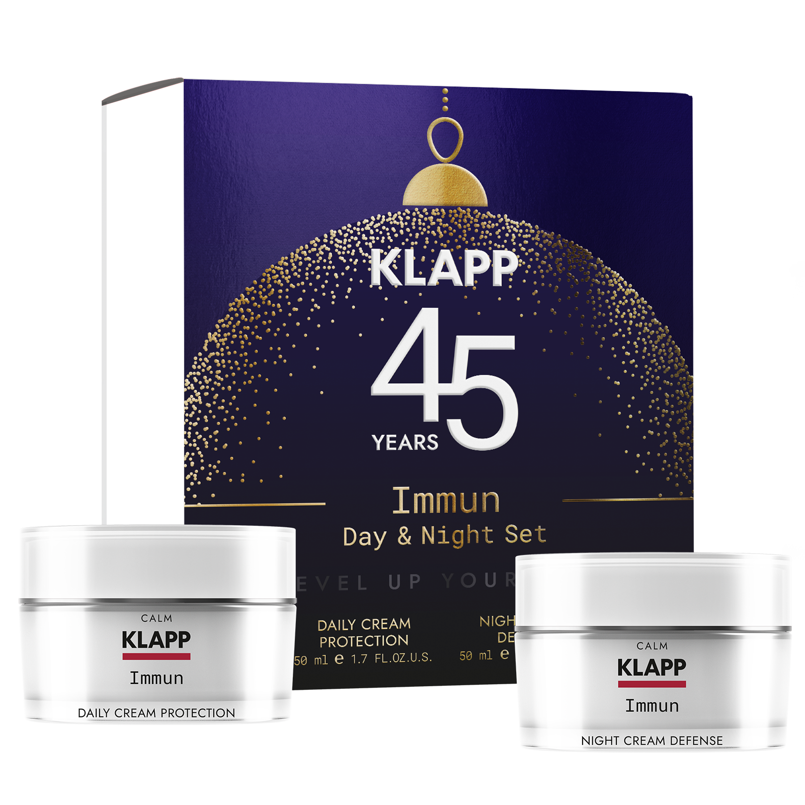 KLAPP Immun Day & Night Set – Christmas Collection, 1Stk, Einzelprodukte und Geschenkkarton