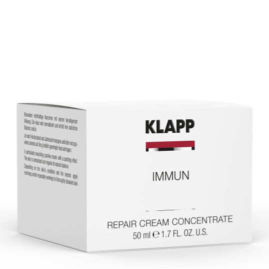 KLAPP Immun Repair Cream Concentrate – Reichhaltige Intensivpflege für irritierte Haut, 50ml, Umkarton